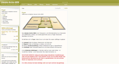 Desktop Screenshot of literatur-archiv-nrw.de